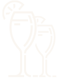 2 Spritz alkoholfrei cocktail illustration in Kangaroo Island style